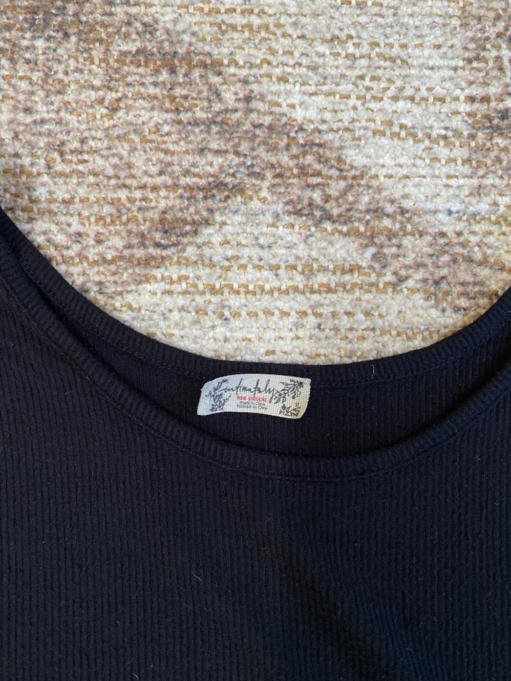 Free People Intimately Essential Ribbed Crop Tank - Picture 5 of 5